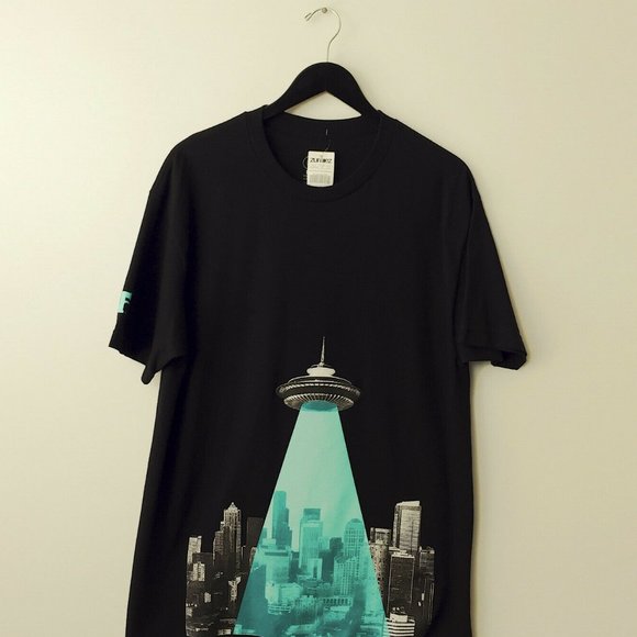 Urban Outfitters Tops - Urban Outfitters Black Graphic Tee